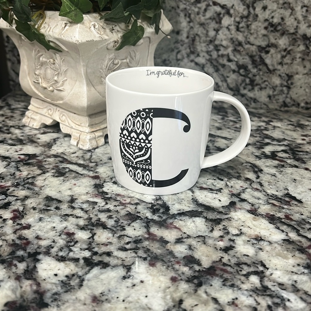 New Nordstrom I’m grateful for “C” mug